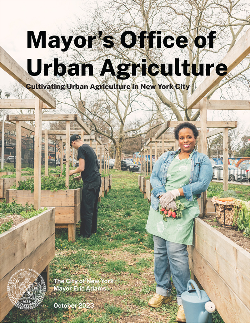cover of Cultivating Urban Agriculture in New York City