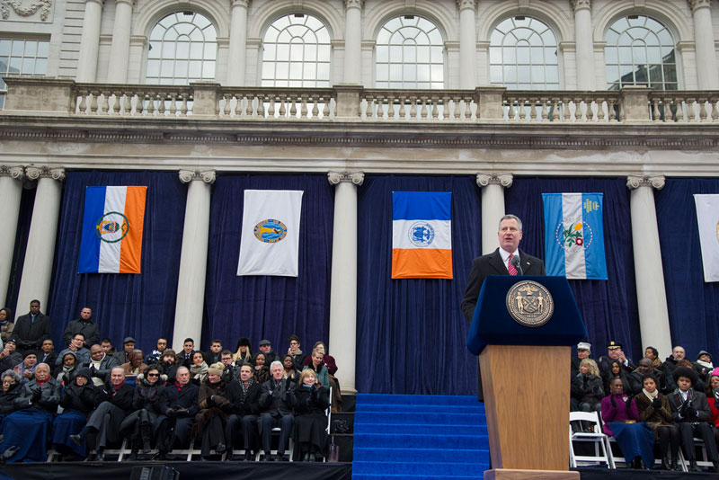 Bill de Blasio Still Loves New York