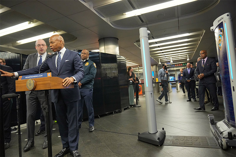 Mayor Adams, NYPD Commissioner Caban to Pilot New Technology