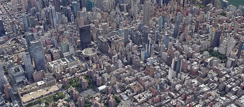 Aerial view of Midtown South Mixed-Use 