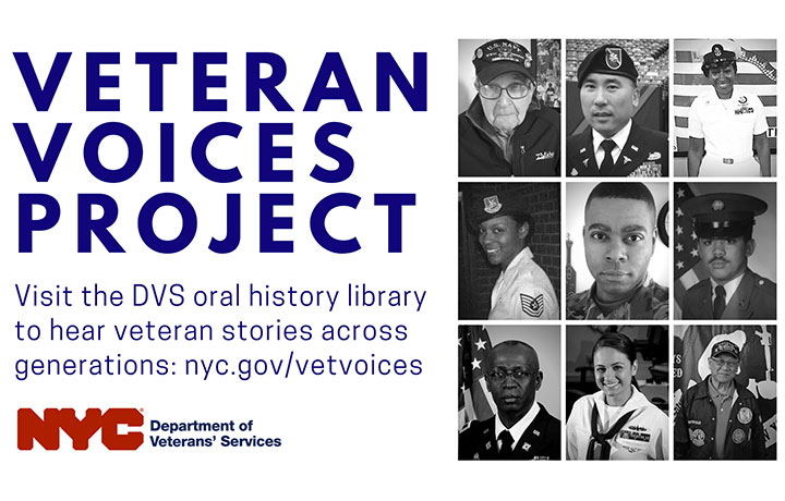 Veteran Voices Project - Visit the DVS oral history library
                                           