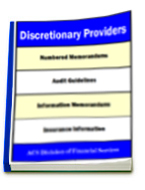Discretionary Providers Discretionary Providers