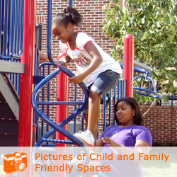 Pictures of Child and Family Friendly Spaces