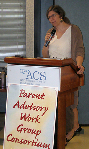 Deputy Commissioner of Family Support Services Elizabeth Roberts