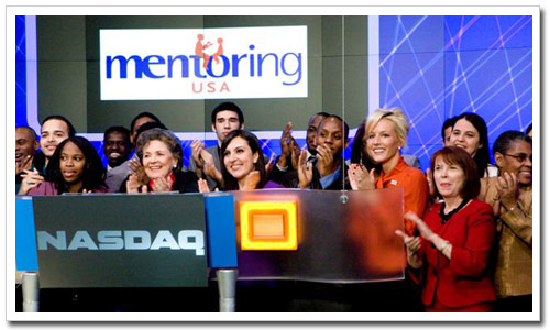 Youth Financial Empowerment Participants Ring NASDAQ Closing Bell -- Click here for more photos