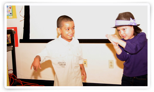 Quetzaly and Tyler from Soundale Educational Center. Quetzaly and Tyler from Soundale Educational Center.