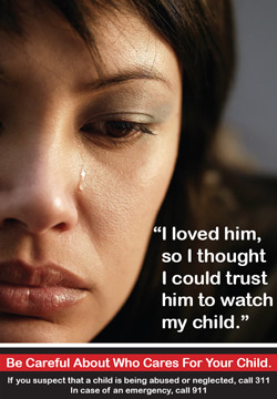 Be Careful Who Cares for Your Child