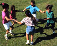 Children celebrating the proposed anti-spanking law, daring parents to pop them one