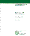 Progress on ACS Reform Initiatives: Status Report 3
