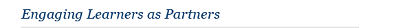 Transition to College Engaging Learners As Partners