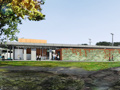 Construction of the Cary Leeds Center for Tennis and Learning