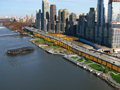 Construction of Riverside Park South, Phase V