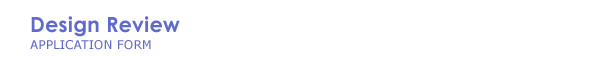 Application Form