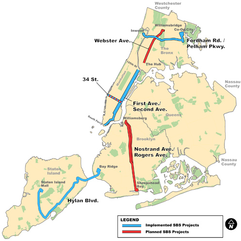 Bus Rapid Transit - Routes