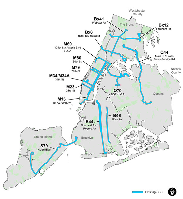 BRT Route Map 2017 BRT Route Map 2017