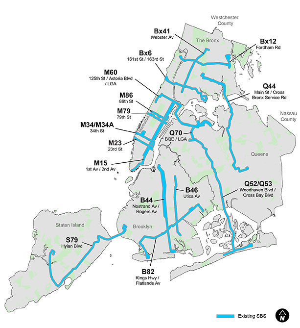 BRT Route Map 2018 BRT Route Map 2018
