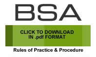 Click to Download the BSA's Rules of Practice & Procedure in .pdf format