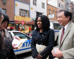 HPD Logo Commissioner Gatling Promotes Fair Housing in Chinatown, Manhattan, 04-12-11