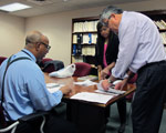 Commission Staff Prepares for Consulate Workshop Commission Staff Prepares for Consulate Workshop