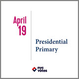 April 19 Presidential Primary