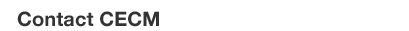 Contact CECM