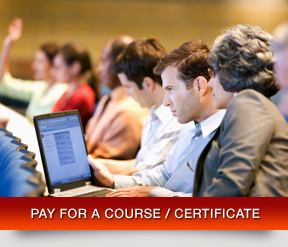 Pay for a Course / Certificate