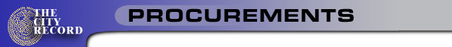 City Record "Procurements" Banner