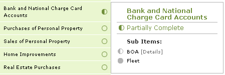 Rollover Menu Screenshot