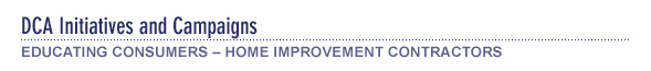 Educating Consumers - Home Improvement Contractors