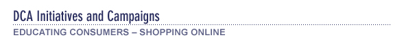 Educating Consumers - Shopping Online