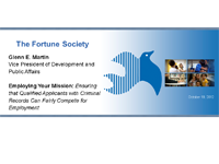 Training on Ensuring Fair Employment for Applicants with Criminal Records