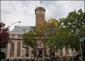 Staten Island Borough Hall Front Entrance