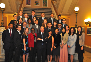 2011-2012 Urban Fellows with DCAS Commissioner Edna Wells Handy and Mayor Bloomberg 2011-2012 Urban Fellows with DCAS Commissioner Edna Wells Handy and Mayor Bloomberg