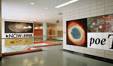 In Other Words, Glass-mosaic tiles, inlaid marble, 2003