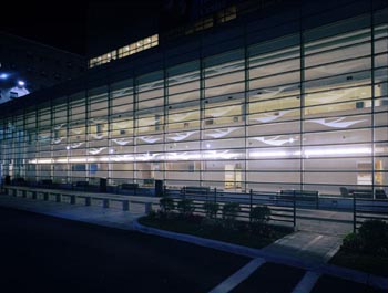 Breath and Mandala, Designs on Glass, 2002,
Photo
Credit: Michael Imlay