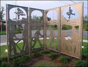 Working in the Same Direction, Stainless Steel, 2003