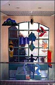 Painted aluminum, 1996