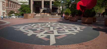 Reunion, Brick, granite, 1989