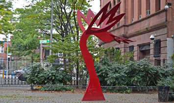 Growth, 1985, Painted steel