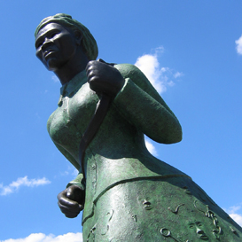 Swing Low, Cast Bronze, 2007