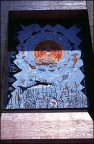 Caribbean Sea, Ceramic mosaic, 1995