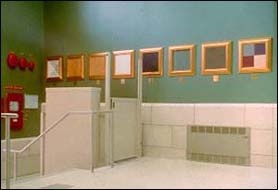 Abstractions I.S. 254, Framed building materials, 1999