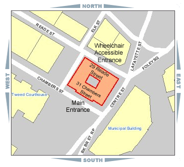 Map of 31 Chambers Street