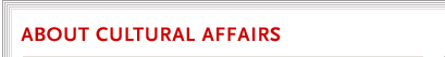 About Cultural Affairs
