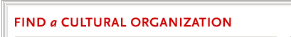 Find a Cultural Organization