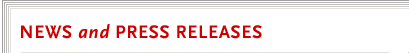 News and Press Releases