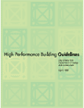 High Performance Building Guidelines