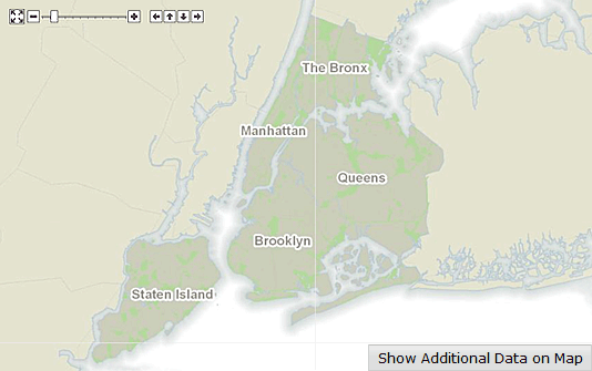 Map of New York City - link to project browser opens in new window