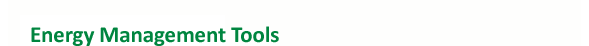 Energy Management Tools