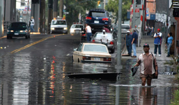 Flooding in Brooklyn in 2004